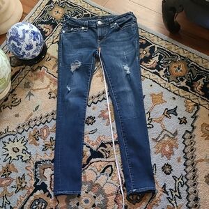True Religion Low Rise Skinny Jeans Sz. 28